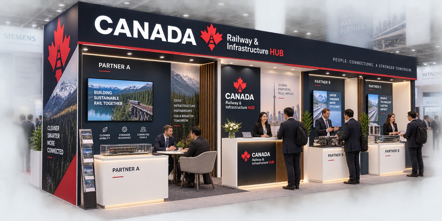3 × 6 m Canada Hub Market Gallery